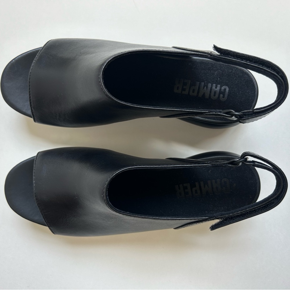 Black Camper Balloon Sandals size EU 39 or US 8.5